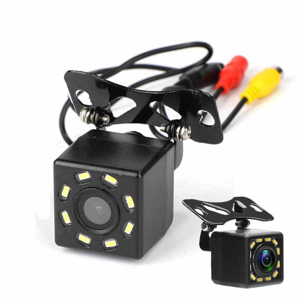 car Rear View Camera Universal 12 LED Night Vision Backup Parking Reverse Camera Waterproof 170 Wide Angle HD Color Image