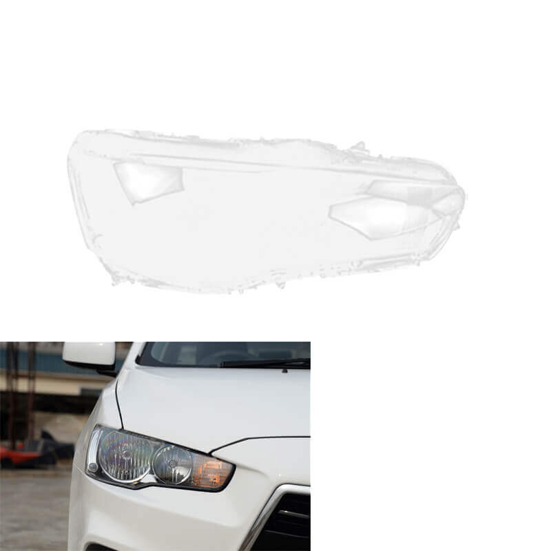 NEW-Car Front Headlight Lens Cover Replacement Headlight HeadLamp Shell Cover for Mitsubishi Outlander EX 2007 2008 2009 Right