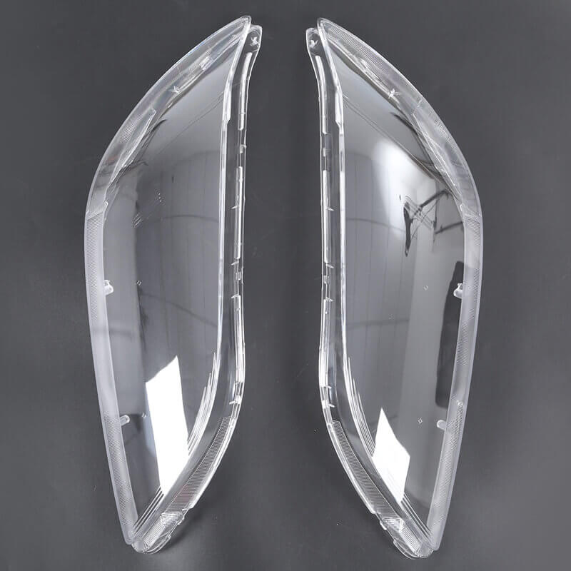 NEW-1 Pair Car Left & Right Front Headlight Cover Waterproof Clear Headlight Lens Shell Cover, for Mazda 3 2006-2012