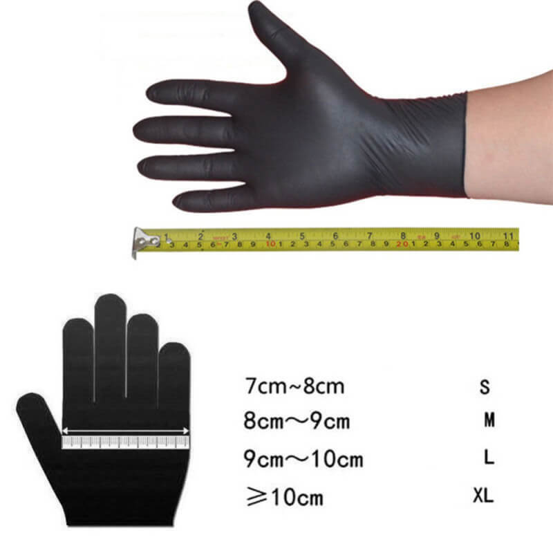 20pcs/set Disposable Gloves Latex For Home Cleaning Medical/Food/Rubber/Garden Gloves Universal For Left And Right Hand