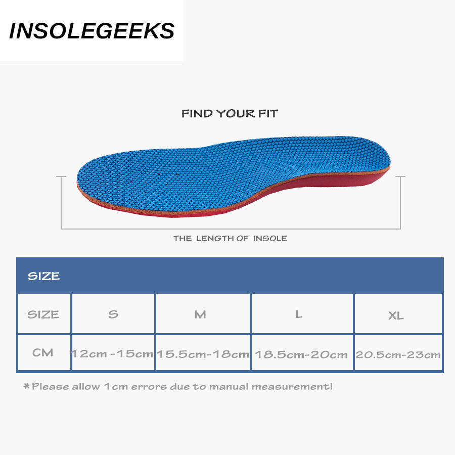 Kids Orthopedic Insoles Children Shoes Flat Foot Arch Support insoles Orthotic Pads corrigibil Health shoes pad foot care