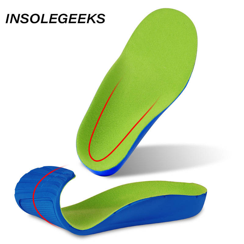 Kids Children Orthopedic Insoles for Children Shoes Flat Foot Arch Support Orthotic Pads corrigibil Health Feet Care Insole