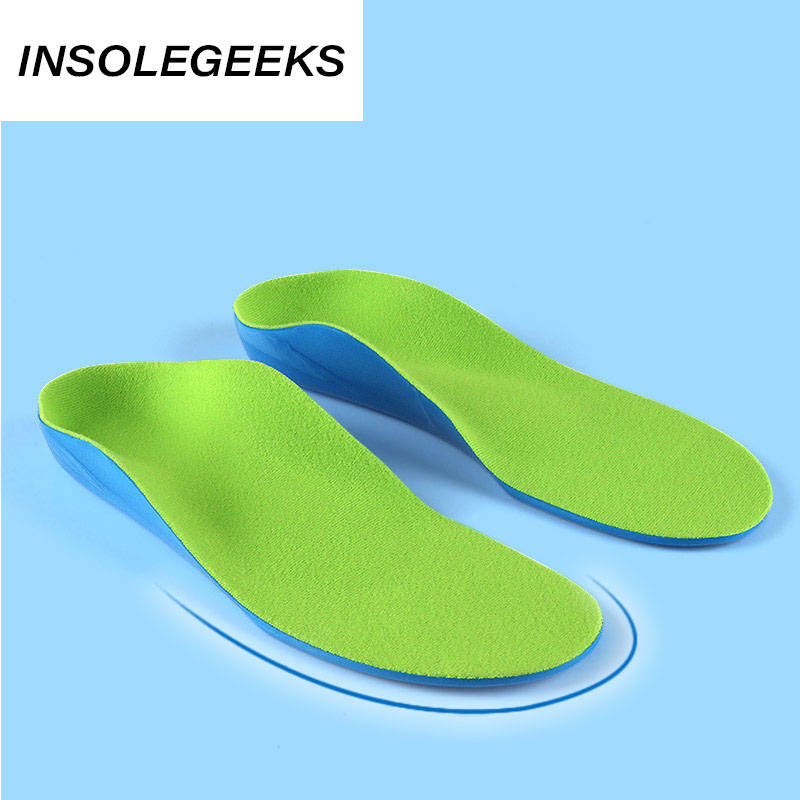 Kids Children Orthopedic Insoles for Children Shoes Flat Foot Arch Support Orthotic Pads corrigibil Health Feet Care Insole