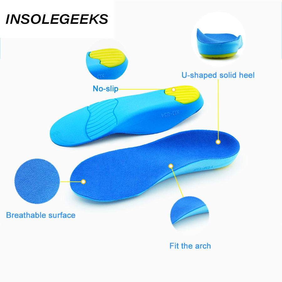 Doctor Recommends Children's Insoles O/X Leg Foot Valgus Arch Support Orthosis Flat Foot corrigibil Insole Foot Care