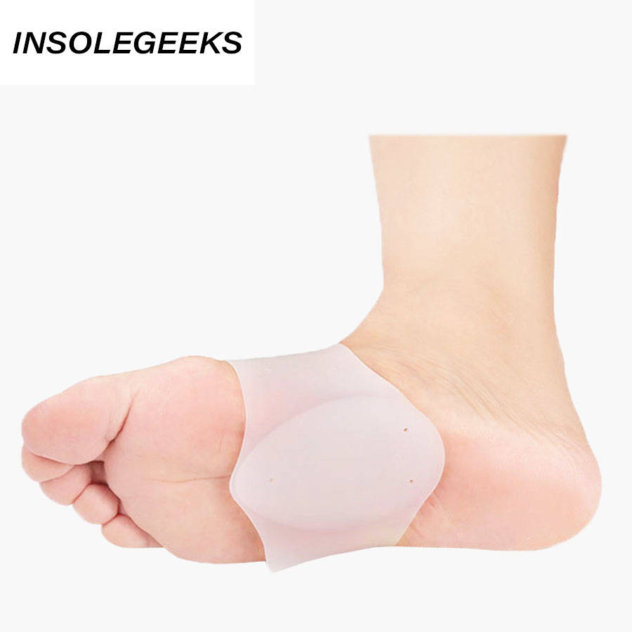 Bandages Insoles Magic Adhesive Pad Silicone Insole Flat Feet Arch Support Breathable Shoes Insoles For Men Women shoes pads