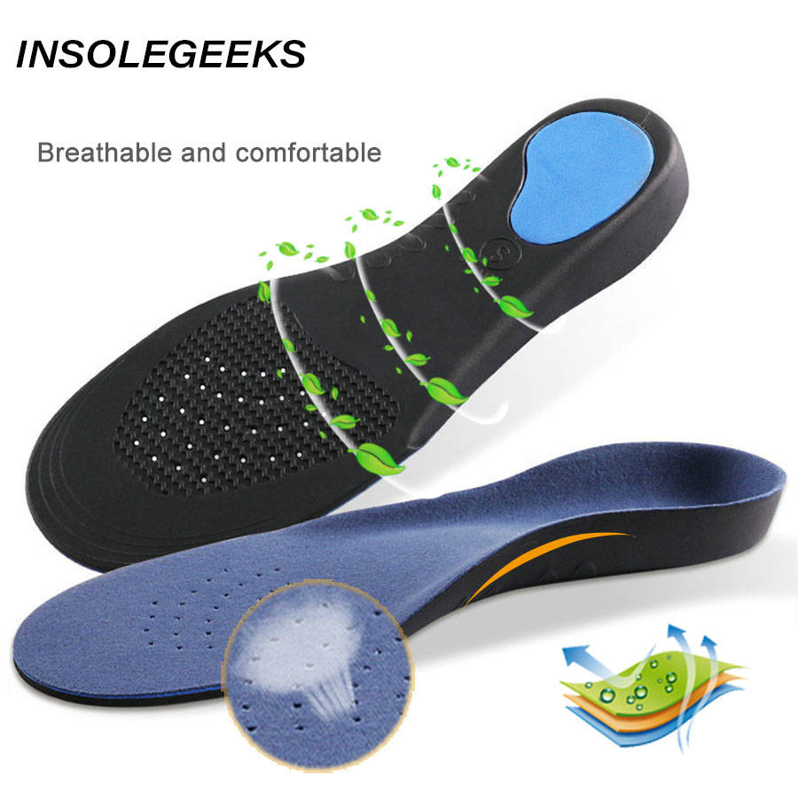 Flatfoot Orthotics Orthopedic insoles Arch Support Shoe Inserts Varus Feet Cushion Pads Care orthopedic plantillas para los