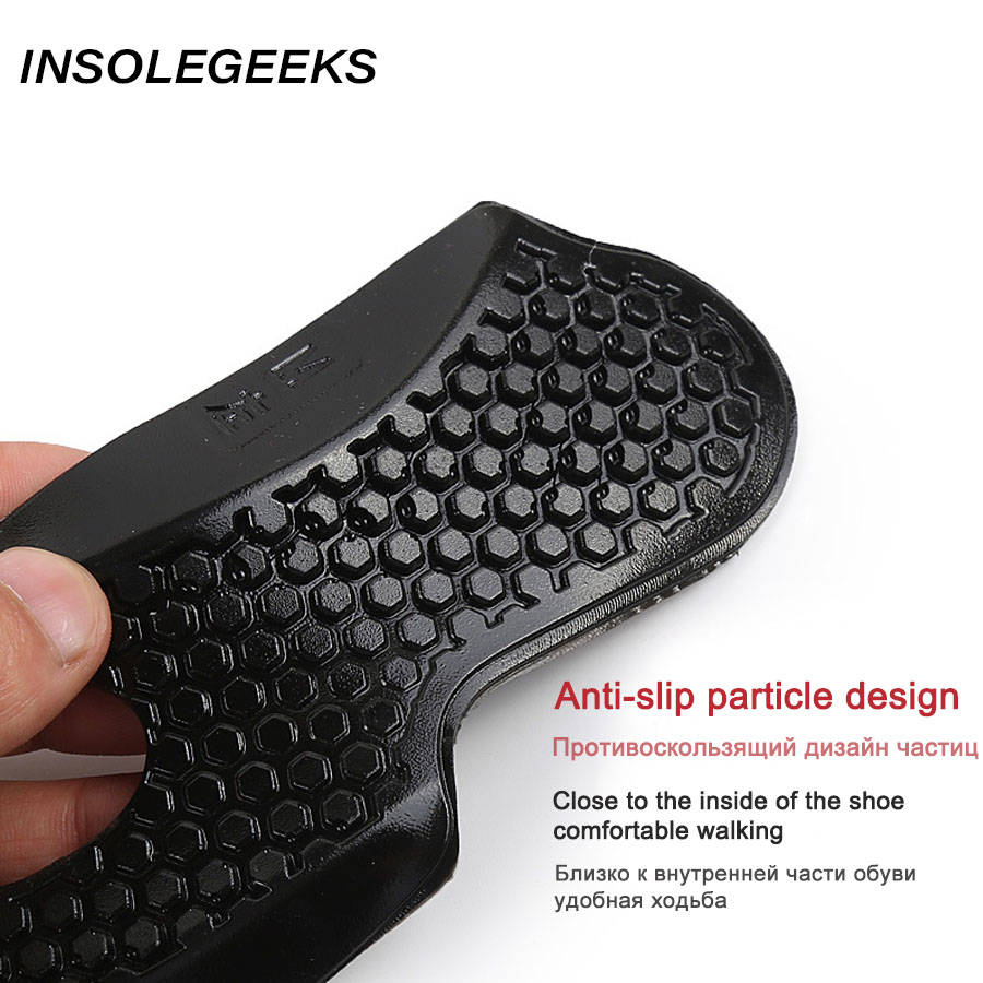 3/4 Length Orthopedic Insoles Flat Foot Orthotics Corrector Silicone Insoles Arch Support Massaging Shoe Insole Pad