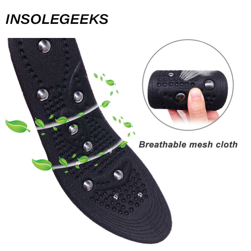 Premium Magnetic Therapy Magnet Health Care Foot Massage Insoles Men/ Women Shoe Comfort Pads Magnet Insoles