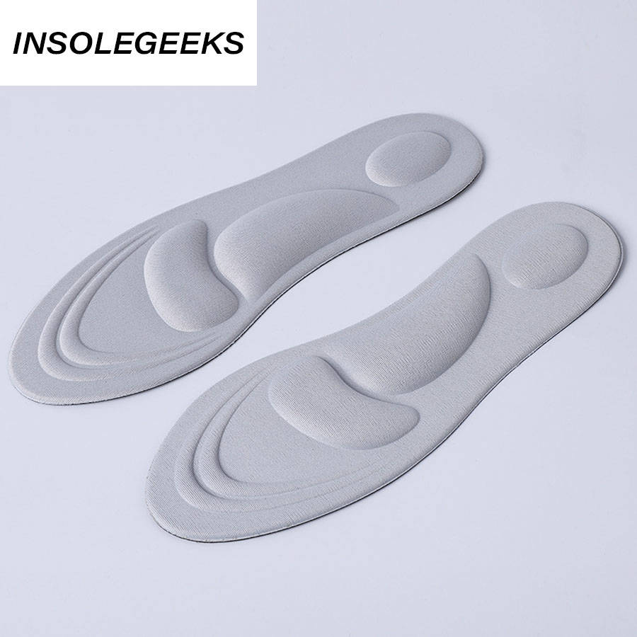 4D Memory Foam Orthotic Insole Arch Support Orthopedic Insoles For Shoes Flat Foot Feet Care Sole Shoe Orthopedic Pads