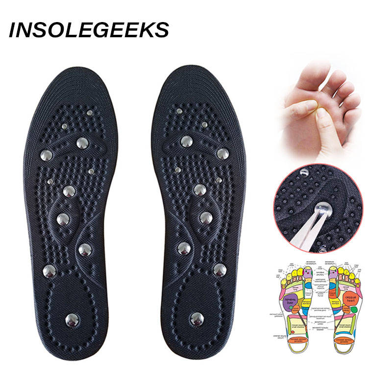 Orthopedic Premium Magnetic Therapy Magnet Health Care Foot Massage Insoles Unisex Shoe Comfort Pads Magnet Insoles