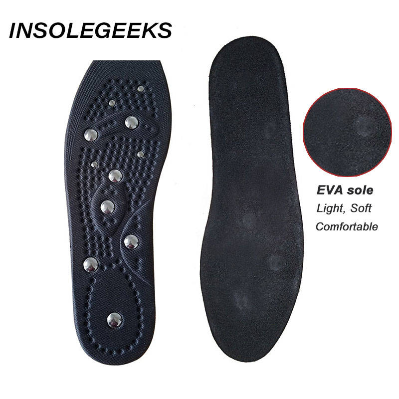 Orthopedic Premium Magnetic Therapy Magnet Health Care Foot Massage Insoles Unisex Shoe Comfort Pads Magnet Insoles