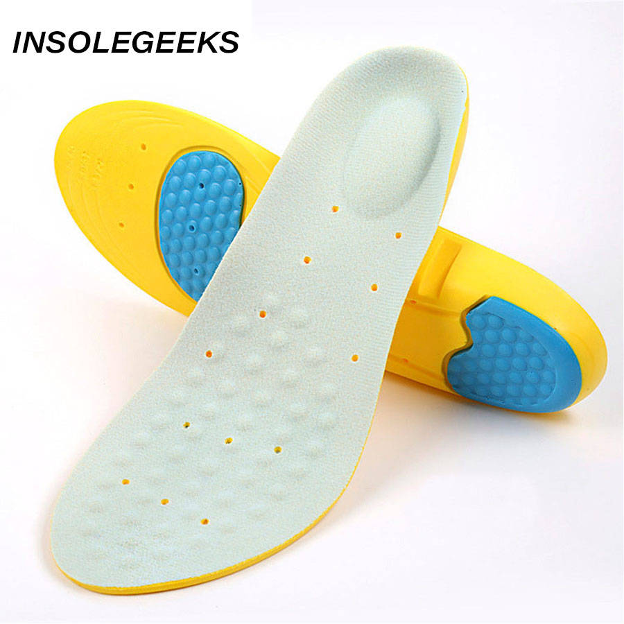 New Memory Foam Orthotics Arch Pain Relief Support Shoes Insoles Insert Pads Sports