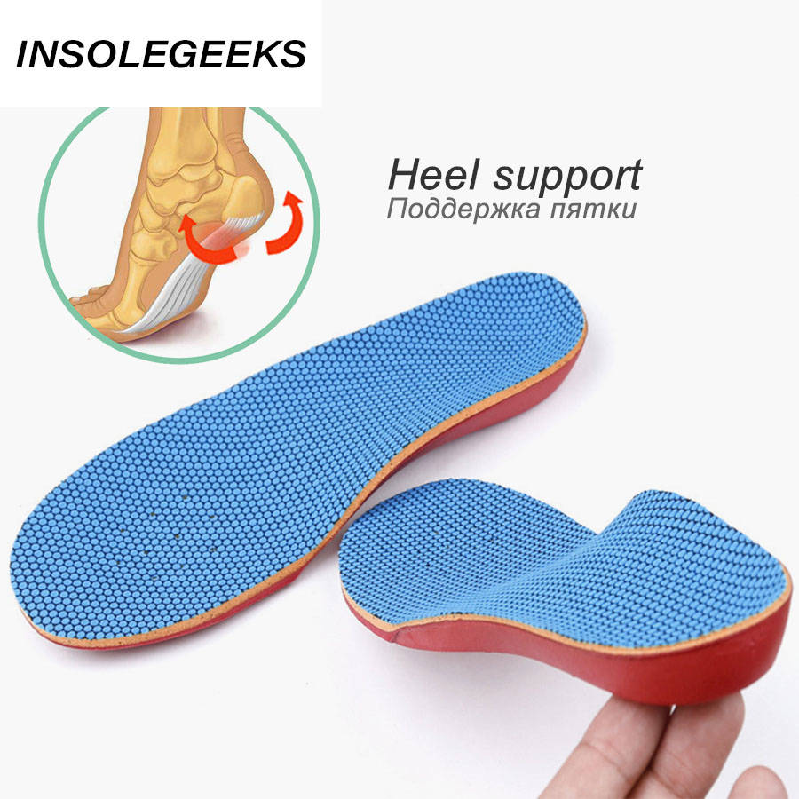 3D Orthotic Insoles flat feet for kids and Children Arch Support insole for X-Legs child orthopedic shoes Foot Care