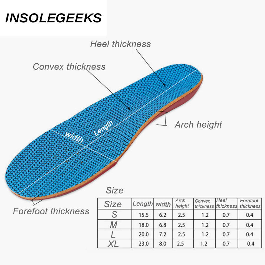 3D Orthotic Insoles flat feet for kids and Children Arch Support insole for X-Legs child orthopedic shoes Foot Care