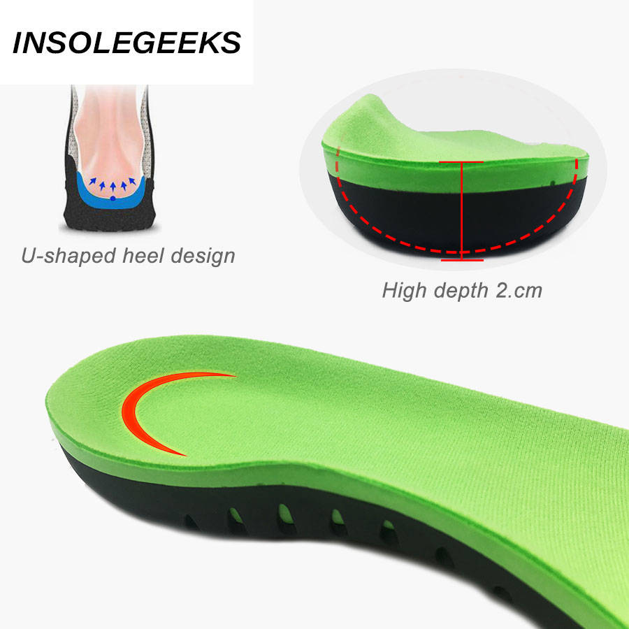 Orthopedic Shoes Sole Insoles For Shoes Arch Foot X/O Type Leg corrigibil Flat Foot Arch Support Sports Shoes Inserts