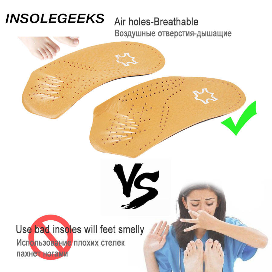 1 Pair Unisex Arch support orthopedic insoles flat foot corrigibil orthotic insole feet care health orthotics insert shoe pad