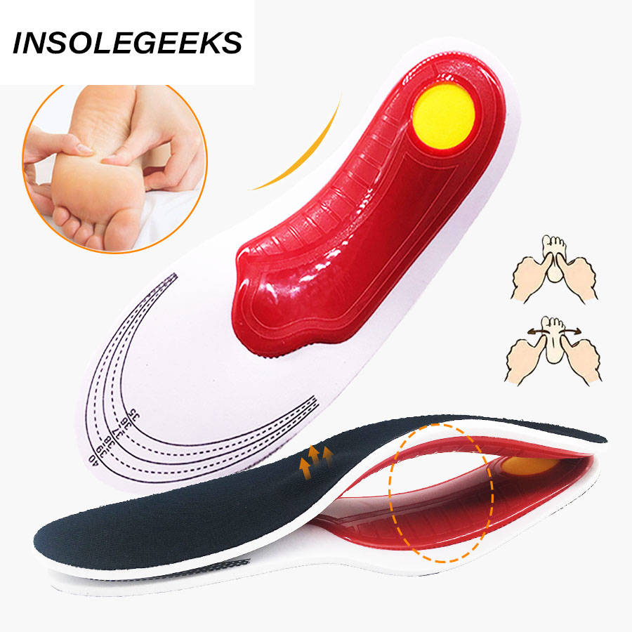 EVA orthotic insole for Flat Feet Arch Support orthopedic shoes sole Insoles for feet men women O/X Leg corrector