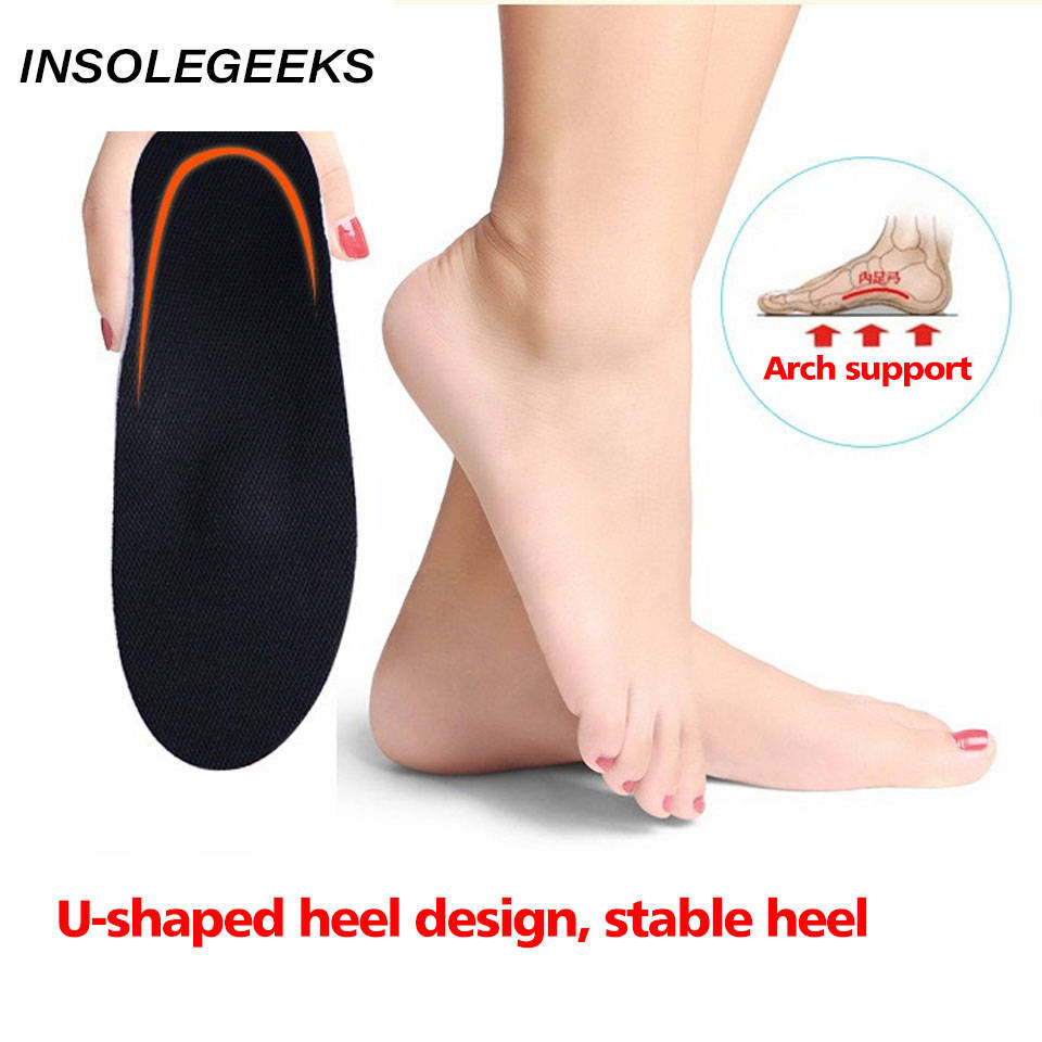 EVA orthotic insole for Flat Feet Arch Support orthopedic shoes sole Insoles for feet men women O/X Leg corrector