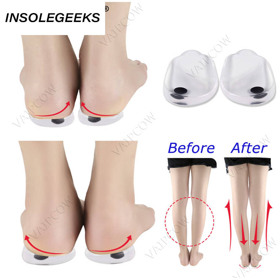 Magnetic Massage Insoles Orthopedic O/X Type Leg Heel Pads corrigibil Valgus Varus Foot Therapy Slimming Magnet Massage Insert