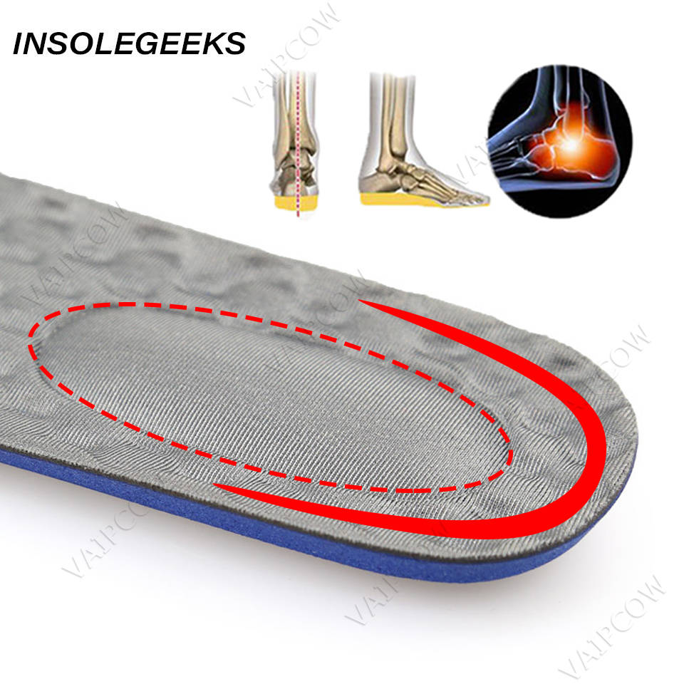 Stretch Breathable Deodorant Running Cushion Insoles For Feet Man Women Insoles For Lightweight Massage Pad Memory Foam