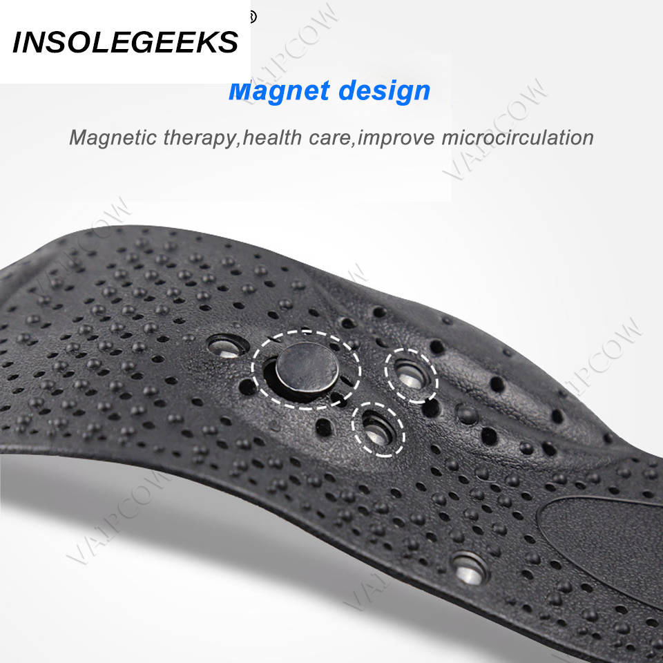 Silicone Gel Magnetic Therapy Insoles for Slimming Weight Loss Arch Support Shoes Pads for Men Women Massage Foot Care Sole