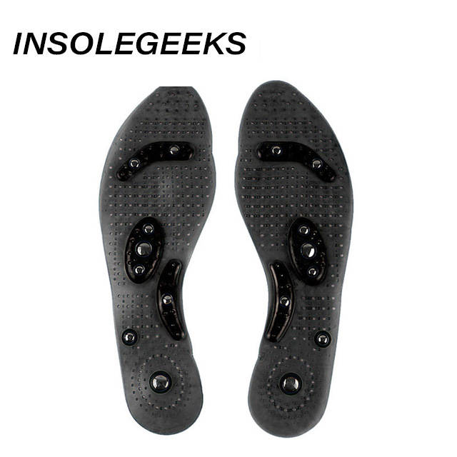 2PCS Magnetic Therapy Massage Insoles for feet Men Women Weight Loss Promote Blood Circulation Foot Magnet Health Care Shoe Pads