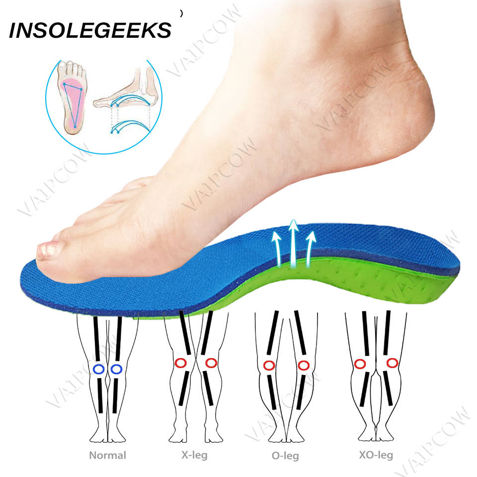 EVA Spring Insole Non-slip Shock-Absorbantin Soles Massaging Sport Shoe Pads Orthotic Arch Sport Shoe Foot Care Pad