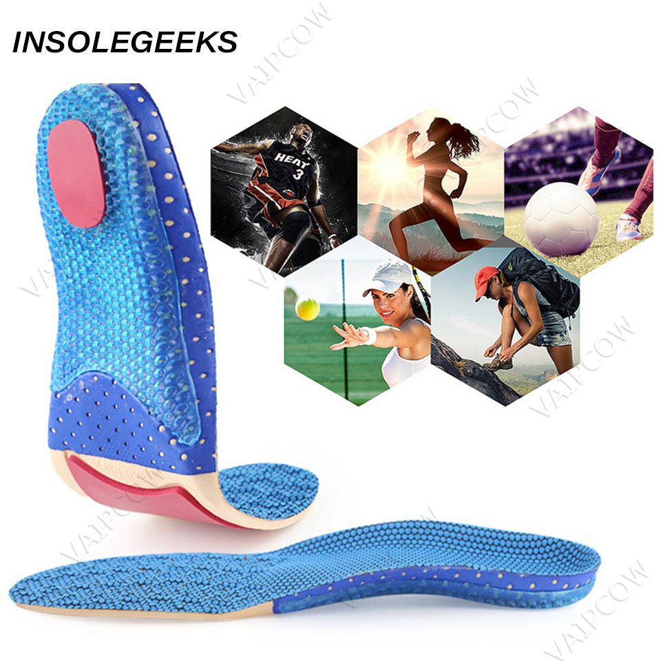 Sports Running for Women Men shoes Shock Absorption Arch Support Sneaker Shoes Cushion Pad Soft Comfortable Sole Insert Insole